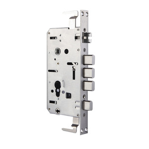 All steel anti-theft door fingerprint lock intelligent lock body